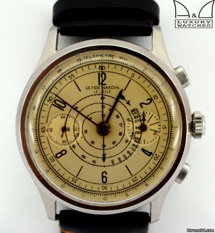 Ulysse Nardin LE LOCLE CHRONO ACCIAIO ANNI 50 watches