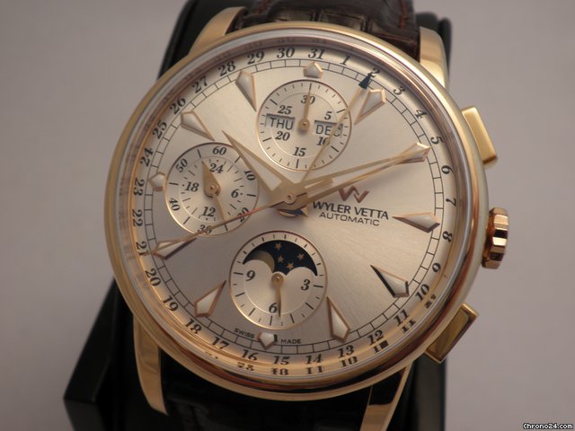 Wyler Vetta Moonphase Chronograph watches