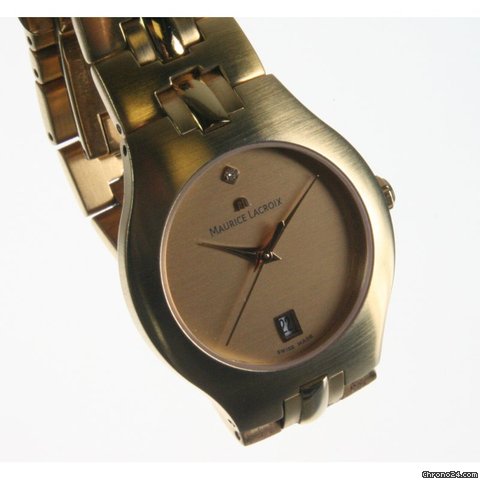 Maurice Lacroix Damenuhr vergoldet watches