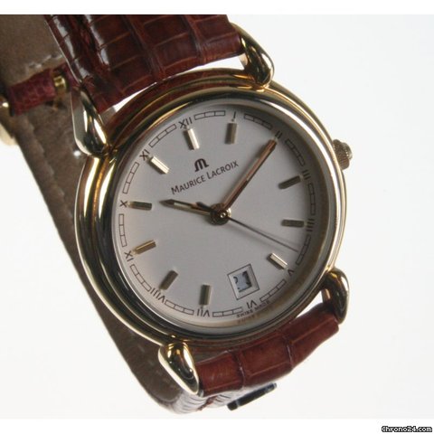 Maurice Lacroix Damenuhr Stahl/vergoldet Ref. AB50938 watches