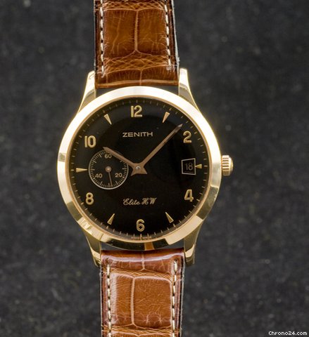 Zenith Elite Oro Rosa H W Rose Gold watches