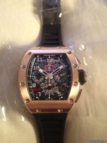 Richard Mille 18k Pink Chronograph RM011 watches