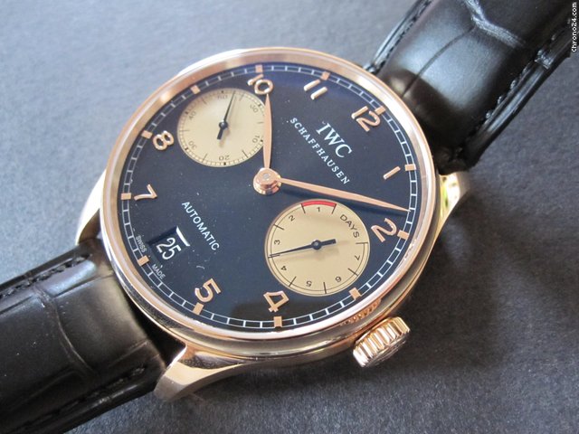 IWC PORTUGIESER ROTGOLD BOUTIQUE LIMITED ED watches
