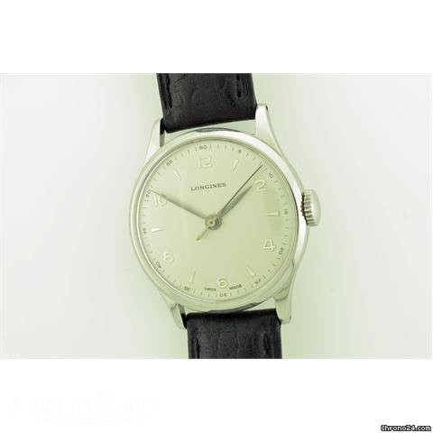 Longines steel manual on strap watches