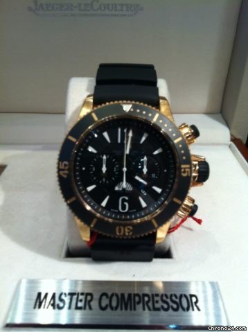 Jaeger-LeCoultre Master Compressor Navy Seal Or Rose GMT Chrono Serie Limitee 500 ex - Q1782670 watches