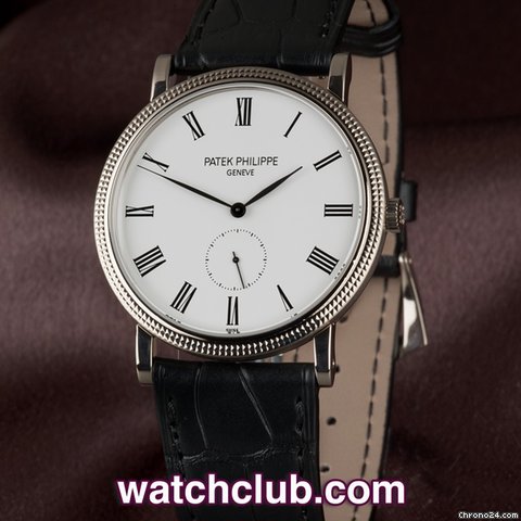 Patek Philippe Calatrava Ultra Slim - White Gold watches