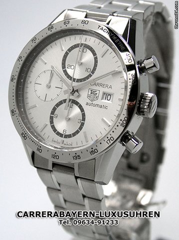 TAG Heuer Carrera Chrono Racing Calibre 16 Stahl/Stahl watches