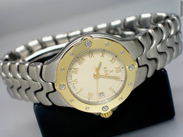 Ebel "SSPORTWAVE" - Stahl/Gold - Quartzwerk watches