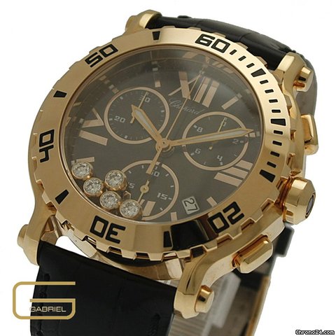 Chopard Happy Sport Rosegold mit Brillanten watches