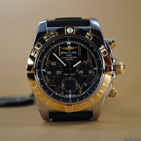Breitling Chronomat 44 Stahl Rose Gold Rosegold L¨¹nette watches