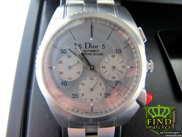 Dior Christian Dior Christal Chronograph Unisex Wristwatch watches