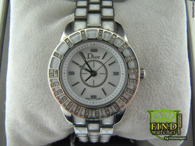 Dior Christian Dior Christal Chronograph Unisex Wristwatch watches