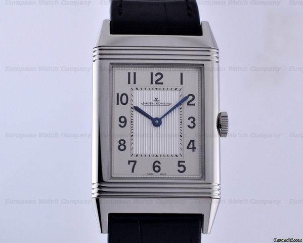 Jaeger-LeCoultre Grande Reverso Ultra Thin Silver Dial SS watches