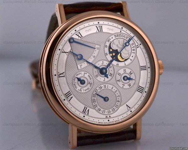 Breguet Perpetual Calendar 18K Rose Gold 39MM watches