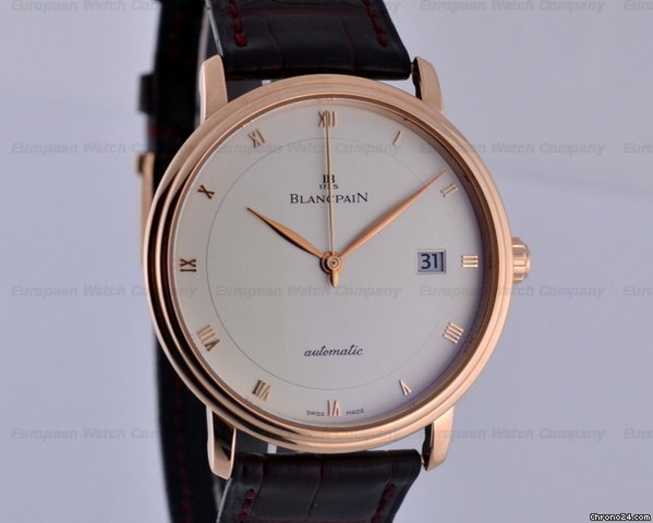 Blancpain Ultra Slim Automaitc 18K Rose Gold 38MM watches
