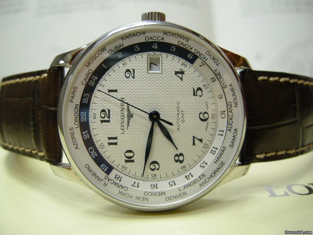 Longines Master Collection GMT World Time 38.5mm Full Set watches