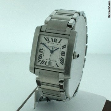 Cartier Tank Francaise Men's W51002Q3 Pre-owned watches
