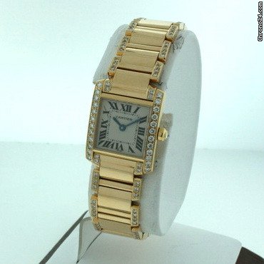 Cartier Tank Francaise Ladies W50002N2 Pre-owned watches