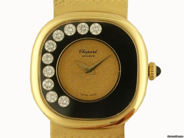 Chopard Happy Diamond 18 Kt Gelbgold Handaufzug Vintage watches