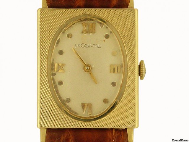 Jaeger-LeCoultre Vintage Handaufzug 14 Kt Gelbgold mit JLC Stammbuchauszug watches