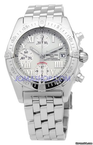 Breitling Windrider Chrono Cockpit Mother-of-pearl Steel Mens Watch A1335812-A596SS watches