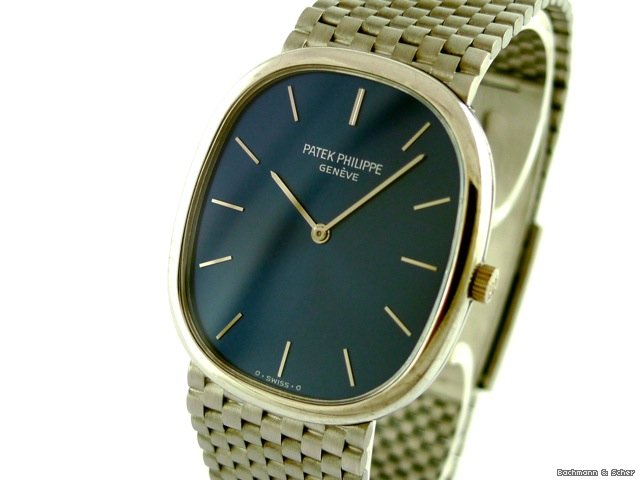 Replica Patek Philippe Ellipse D'Or, 18k White Gold, Ref. 3838 Watch