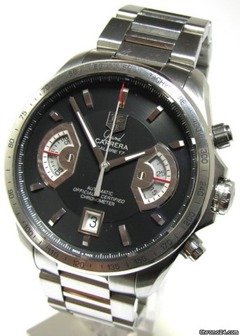 TAG Heuer Grand Carrera Calibre 17 Chronograph 5 times WRC World Champ watches