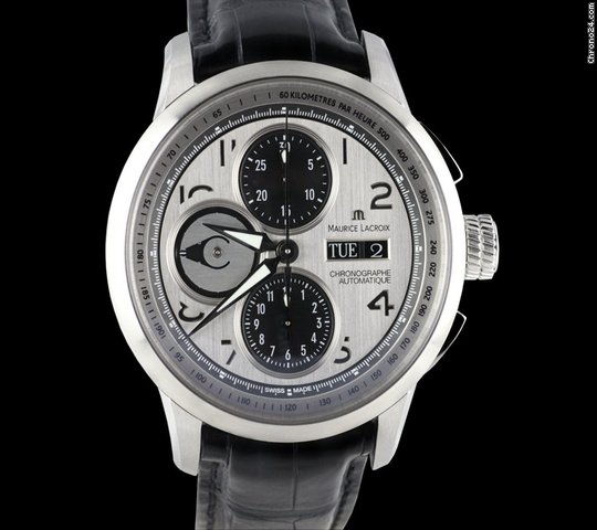 Maurice Lacroix Maurice Masterpiece Chronograph SS Mens watches