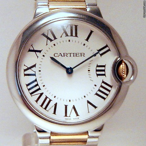 Cartier BALLON BLEU MEDIO AUTOMATICO ACC/ORO watches
