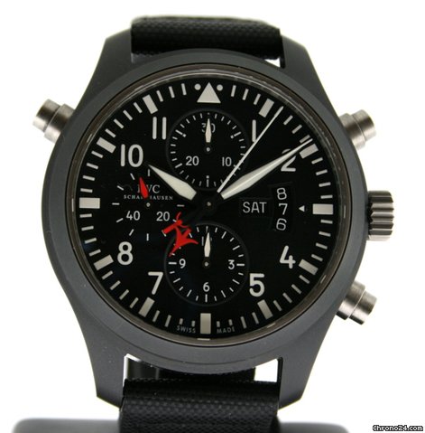 IWC Orologio da Aviatore Doppelchronograph Tog Gun Edition watches