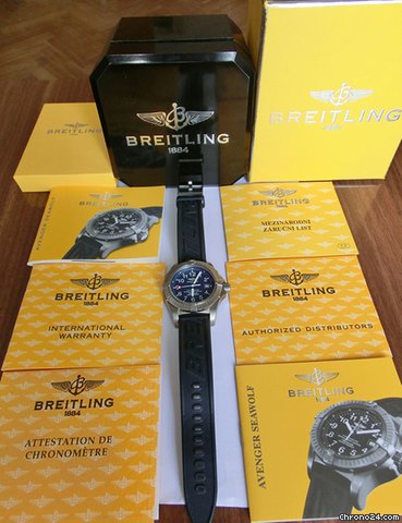 Breitling Aeromarine Seawolf Avenger watches