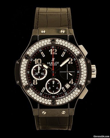 Hublot Big Bang Black Magic Diamonds watches