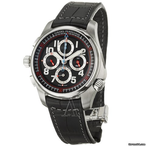 Girard Perregaux Men's Sport Classique R&D 01 Monte-Carlo Historic Car Rally Chronograph Watch watches