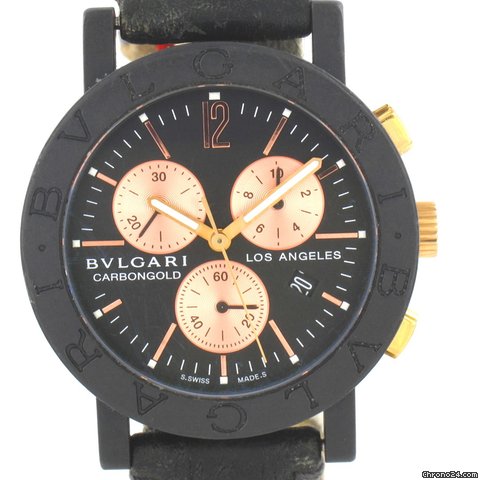 Bulgari Carbongold Chrono Los Angeles watches