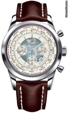 Breitling Transocean Chronograph Unitime Stainless Steel watches