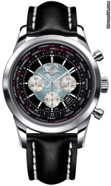 Breitling Transocean Chronograph Unitime Stainless Steel watches