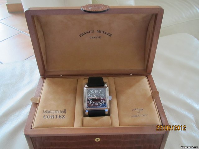 Franck Muller CONQUISTADOR CORTEZ 10000 K SC" 45mm Edelstah watches