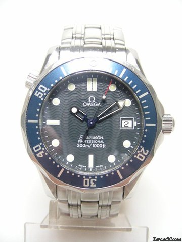 Omega Seamaster lady size full steel/complet acier cadran bleu dial watches