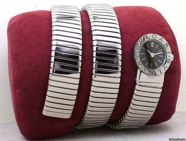 Bulgari TUBOGAS "SERPENTE" ACCIAIO watches