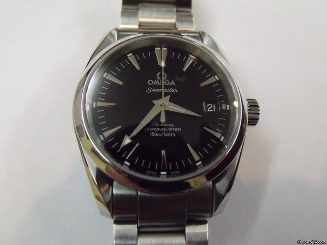 Omega Seamaster-Aqua Terra Rail Master co-axial watches