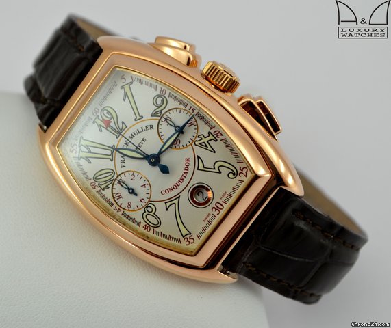 Franck Muller 8000 CC CONQUISTADOR CRONOGRAPH LIMITED EDITION watches