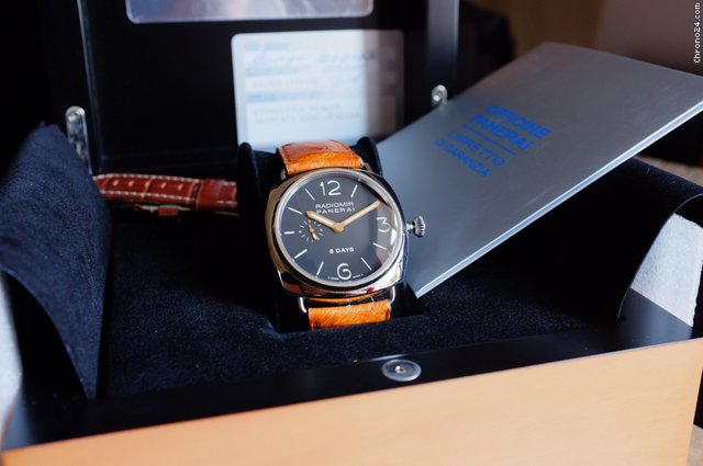 Panerai PAM 190 Radiomir 8 days JLC movement watches