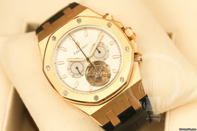 Audemars Piguet Royal Oak Tourbillon Chronograph (€113500,- Excl. VAT) watches