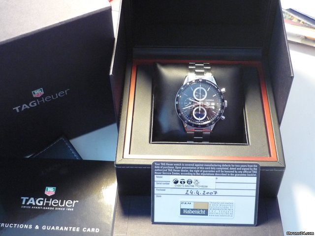 TAG Heuer Carrera Cal. 16 Automatik Chronograph watches