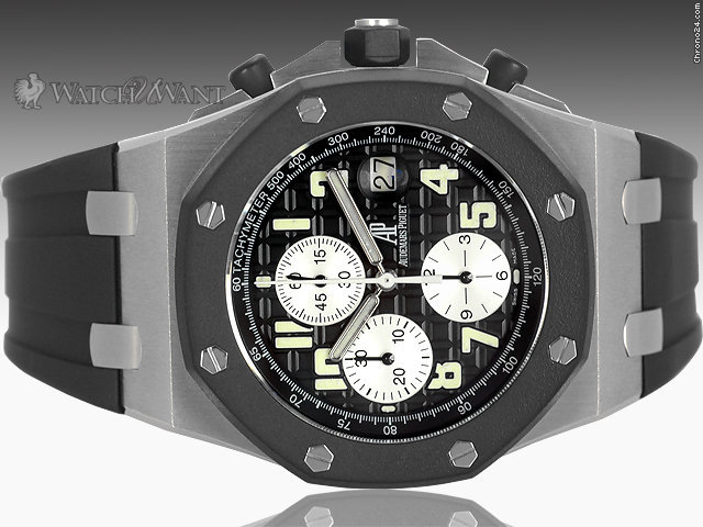 Audemars Piguet (AP) Offshore Rubber Clad Chronograph - 44mm Stainless Steel & Rubber Coated Bezel - 25940SK.OO.D002CA.01.A watches
