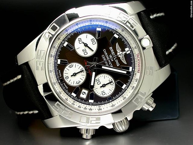 Breitling "Chronomat41 CalibreB01" Edelstahl watches