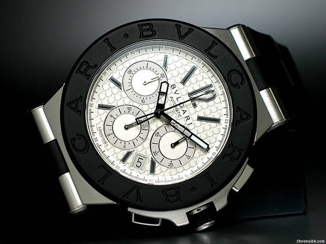 Bulgari "Diagono Chronograph Automatic" watches
