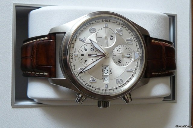 IWC Spitfire chrono automatic watches