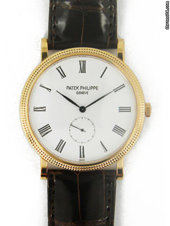 Patek Philippe 18k rose gold Calatrava watches