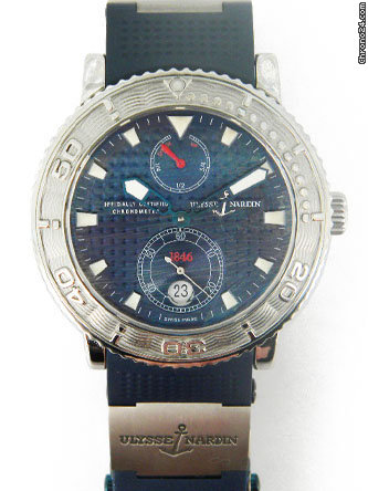Ulysse Nardin stainless steel Marine Chronometer watches